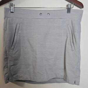 Athleta Stripe Modern Metro Skirt  Small